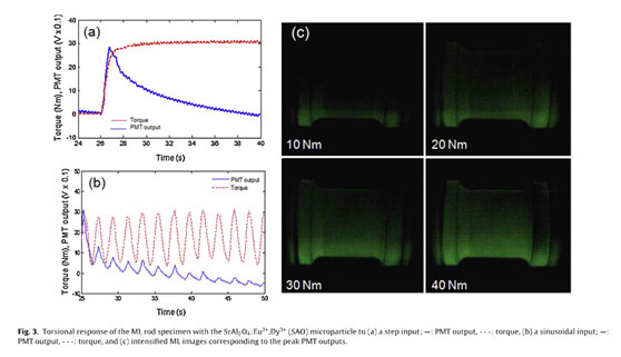 Torsional response of the ML rod specimen